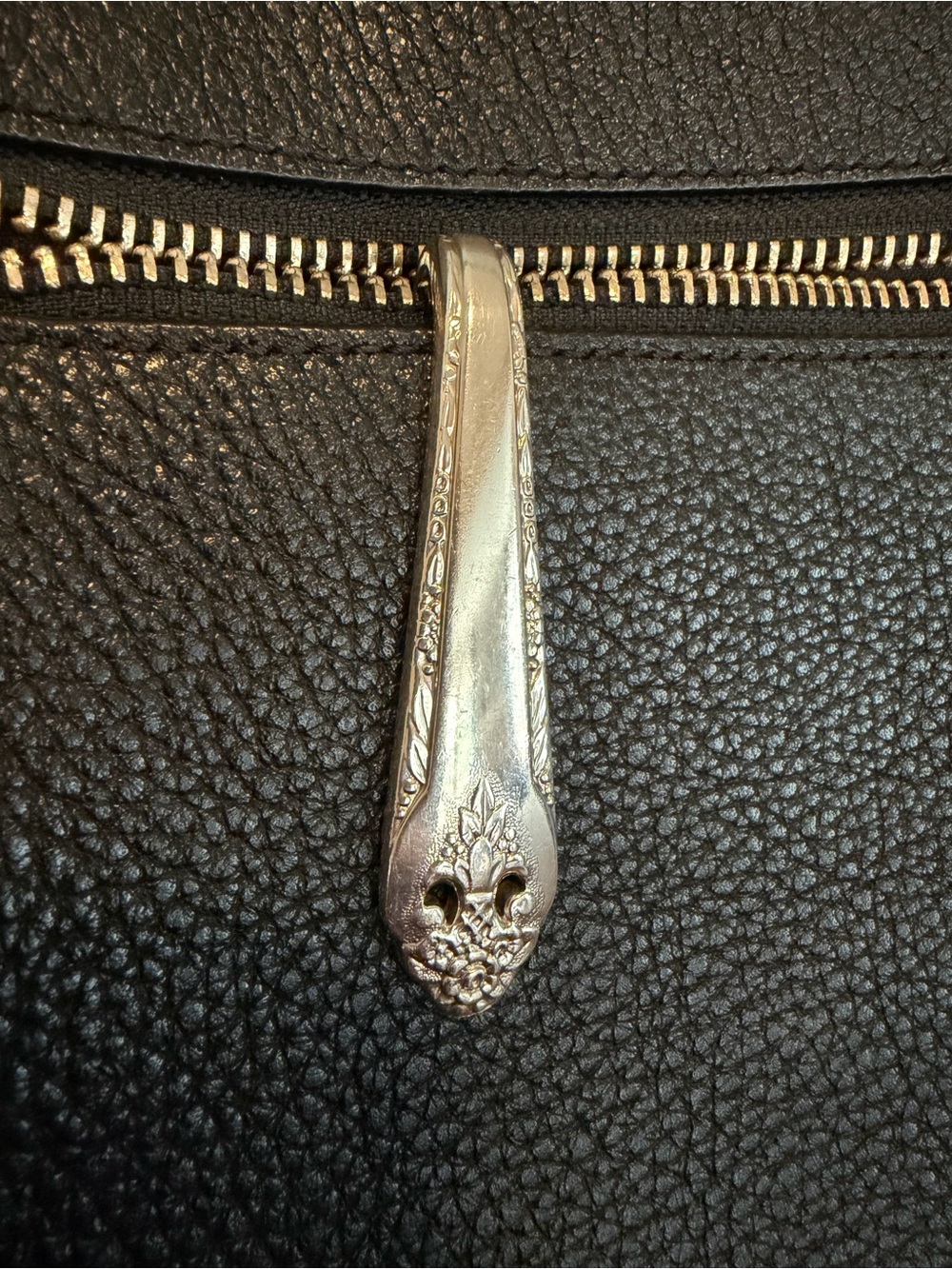 Lovely Lady Silverware Purse Clip Keychain